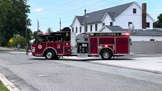 Levittown FD Engine 622 Responding and Returning to an Alarm [upl. by Laurita]