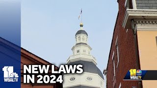 New laws take effect in Maryland [upl. by Hseyaj]