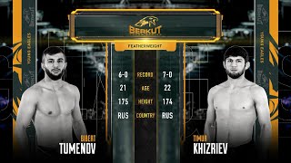 BYE 8 Биберт Туменов vs Тимур Хизриев  Bibert Tumenov vs Timur Khizriev [upl. by Eilagam]