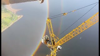 Coole Videos 382 Endloser Regenbogen  360 Degree Full Circle Rainbow  ✪ Stern DuTube [upl. by Kotz974]