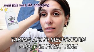 FIRST WEEK ON MEDICATION ADHD trigger warning binge eating [upl. by Vincelette]