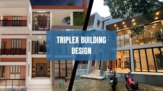 Triplex Building in MoulvibazarSylhet  Luxurious Bari Design moulvibazar buildingdesign triplex [upl. by Elyse419]