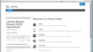 Deployment and activation of a sample CRUD application for Liferay 62 [upl. by Dorey]