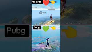 Free Fire Vs Pubg 😱 Animation freefire shortvideo trending foryou shortsfeed shorts [upl. by Namor]