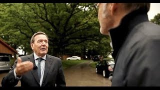 Macht Mensch Schröder  Beckmann trifft den Altkanzler  ARD Reportage [upl. by Enymzaj]