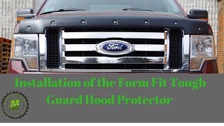 How To Install A FormFit Tough Guard Hood Protector [upl. by Lardner]