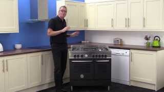 Bertazzoni AD905MFENEE 90cm Dual Fuel Range Cooker [upl. by Kristel]