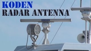 Koden Marine Radar Antenna [upl. by Nancie221]