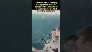 TICKET TO RIDE  THE BEATLES  SHEA STADIUM 1965 [upl. by Eceined]