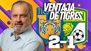 VENTAJA DE TIGRES  Tigres UANL vs León  Concacaf Champions League 2023 [upl. by Ansilma]