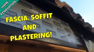 The Bungalow Renovation Part 21  Fascia And Soffit Installation  Plastering Eurocell [upl. by Oby]