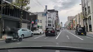 大阪府 大阪市 浪速区 日本橋四丁目  Osaka  Osaka  Naniwa  Nihonbashi 4chome  Driving in Japan [upl. by Alexis]