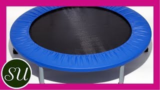 How to use a rebounder correctly with Sophie Uliano  Jump for fitness on your mini trampoline [upl. by Norabal541]