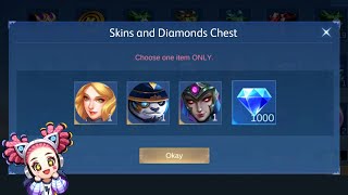 HOW TO CLAIM FREE SKINS REDEEM CODES AND 1000 DIAMONDS FROM MDL EVENT 2024  TONGITS GO [upl. by Grous]