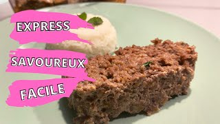 Pain de viande hachée express au four facile et savoureux ✅ [upl. by Glialentn904]