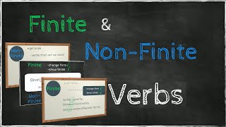 Finite vs NonFinite Verbs  Learn English  EasyTeaching [upl. by Mcferren]