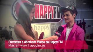 Abraham Mateo Canta quotSeñoritaquot en Happy FM [upl. by Amsirac]