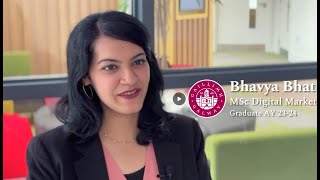 University of Galway  Student Voice Bhavya Bhatia  MSc Digital Marketing [upl. by Draude736]