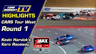 zMAX CARS Tour West at Kevin Harvicks Kern Raceway  31624 [upl. by Yug]