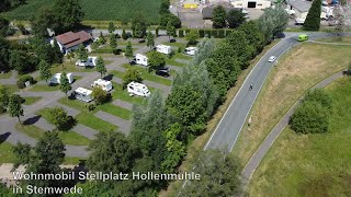 Wohnmobil Stellplatz Hollenmühle in Stemwede [upl. by Demp]