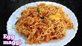 Tasty Egg Maggibest Maggi MasalaMaggi recipe how to make maggi recipe [upl. by Dib]