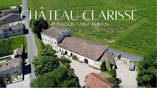 Chateau Clarisse PuisseguinSaintEmilion  Drone Cinematic [upl. by Anesusa701]