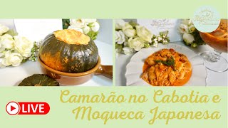 Camarão no Cabotia e Moqueca Japonesa [upl. by Namhar]