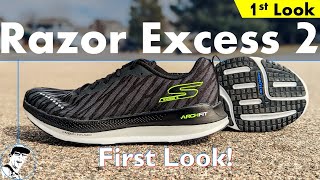 Skechers Performance Razor Excess 2 First Look and Initial Impression SAWEET [upl. by Maleeny815]