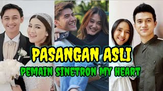 Pasangan Asli pemain sinetron My Heart yang tayang di SCTV [upl. by Eentihw]