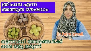 Benefits of Triphala  ത്രിഫലയുടെ ഗുണങ്ങൾ  Thriphala  Thriphala choornam Malayalam [upl. by Ameerahs976]