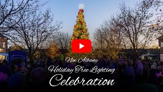 Holiday Tree Lighting Celebration 2024 Preview  newalbanyohio [upl. by Peadar]