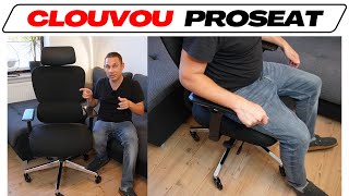 CLOUVOU ProSeat Test 🥇 Ergonomischer Bürostuhl im Praxistest Testbericht [upl. by Eugenle]