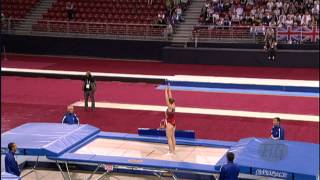 Rosannagh MACLENNAN CAN  2013 Trampoline World Champion [upl. by Goulden73]