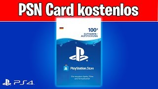 🎁 PSN Card kostenlos bekommen Gratis Gutscheincode erhalten und PSN Guthaben aufladen [upl. by Waldos]