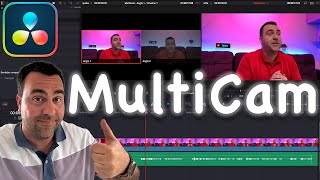 🚨EDITAR MULTICAMARA  DAVINCI RESOLVE 18🚨 [upl. by Felita]