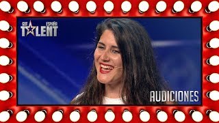 Las imitaciones de Roxy de Los Simpson a Glòria Serra  Audiciones 3  Got Talent España 2018 [upl. by Booker]