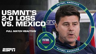 Mexico vs USMNT FULL REACTION ‘Dose of reality’ for Pochettino’s side  ESPN FC [upl. by Euhsoj870]