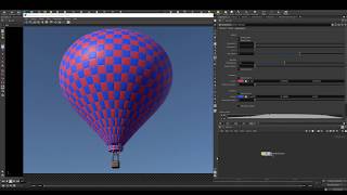 Houdini  procedural Hot Air Balloon [upl. by Sopher]