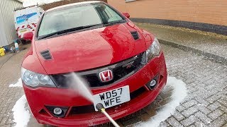 Rare Civic Mugen RR POV Wash amp Wipe Down [upl. by Madson]