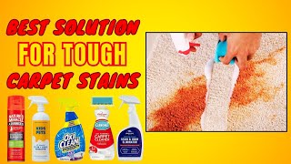 Best Carpet Spot Remover  Ultimate Solution For Tough Carpet Stains [upl. by Nerahs31]