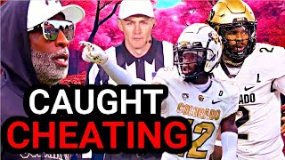 🚨 COLLEGE FOOTBALL REFEREE Cheats Deion Sanders amp Colorado Football After Players CAUGHT w PRIME 💯👀 [upl. by Khalin]