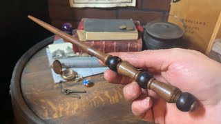 Making a Partially Ebonized Black Walnut Duelist [upl. by Mackenzie]