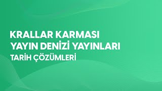 Krallar Karması TYT Denemeleri l Yayın Denizi Yayınları Tarih Çözümleri [upl. by Ythomit936]