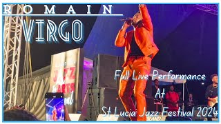 Romain Virgo Full Live Performance At St Lucia Jazz Festival 2024 [upl. by Cosme668]