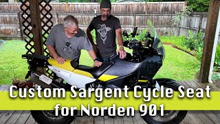 Norden 901  New Custom Seat [upl. by Aneerbas]