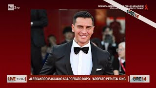 Alessandro Basciano scarcerato dopo larresto per stalking  Ore 14 del 25112024 [upl. by Korwun]