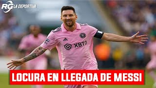 LOCURA EN LLEGADA DE MESSI  ANTIDOPING [upl. by Uzia]