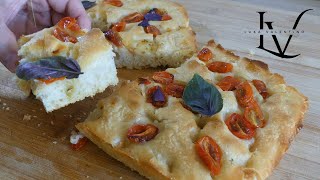 Como hacer una focaccia de masa madre increible [upl. by Eveline927]