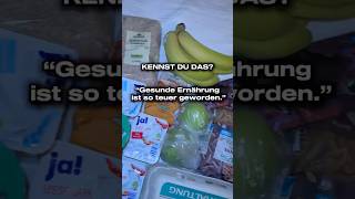 TEURE ERNÄHRUNG💸ernährung einkauf gesundessen ernährungsumstellung [upl. by Iand]