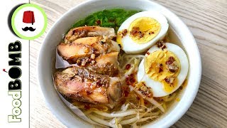 149 Japanse Ramen Noedelsoep Maken  How To Make Easy Ramen  Foodbomb [upl. by Hana]